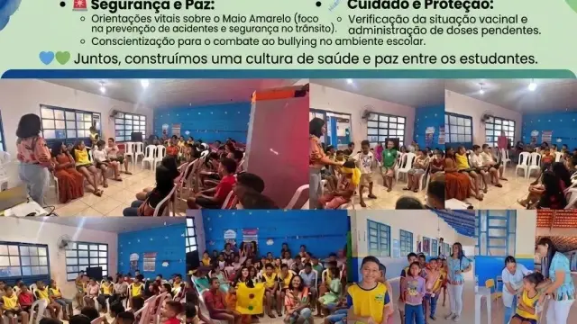 Saúde e Educação caminhando juntas em Centenário!